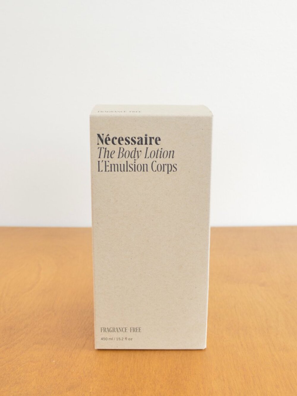 necessaire the body lotion new in box fragrance free